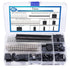 Taiss 600PCS Dupont Connector Kit, 2.54mm 1/2/3/4/5/6/7 Pin Housing Connector and Male Female Crimp Pin