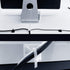 4/5" 100 Pack HUASAI Zip Tie Mount With Cable Ties,Self Adhesive-backed Mounts for Wire Holder, Black Cable Management