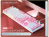 TsuvyXeg Gaming Keyboard Wired E-Sports Key Board RGB Backlit Computer Keyboard Square Key for Desktop Laptop PC Mac
