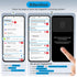 SPARIN 3+2 Pack Screen Protector for Samsung Galaxy S24 5G, 9H Tempered Glass, Case Friendly, Anti-Scratch, Fingerprint