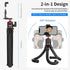 NEEWER Camera Tripod with Remote, Mini Flexible Stand with Action Camera Mount Adapter for Hero 12 11 10 9