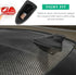 Sbulhia Shark Fin Antenna Cover for Car, Auto AM/FM Radio Signal Base Top Roof Aerial Cover with Adhesive Tape
