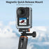 VRIG 2PCS 6 2-Prong Magnetic Quick-Release Adapter Mount for DJI Osmo Action / Osmo Nano, Dual-Direction Magnetic Base