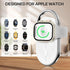 Portable Charger for Apple Watch, YoFeW 1200mAh Wireless Magnetic Power Bank, Travel Keychain Accessory Watch Charger