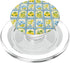 Lemon Juice Citrus Fruit Mediterranean Style Lemonade Citrus Pattern Watercolor Summer Aesthetic PopSockets PopGrip for MagSafe