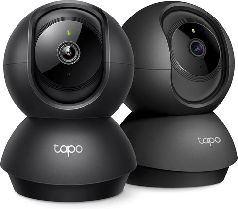 Tapo 2K Indoor Pan/Tilt Wired Security Camera - Works as a Baby Monitor