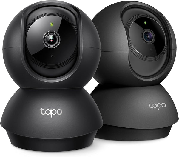 Tapo 2K Indoor Pan/Tilt Wired Security Camera - Works as a Baby Monitor