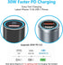 48W Car Charger and Cable for iPhone 15/15 Plus/15 Pro Max/Google Pixel 8/8 Pro/8A 7 7A 6 6A 5 5A/Samsung Galaxy A25
