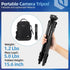 Fotopro 120cm 0.5kg 2kg DIGI-3400 Ultralight Compact Travel Tripod with Quick Release Plate and Panoramic Head Aluminum