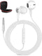 Wired Headphones 3.5mm Jack Aux Earbuds, Corded Earphones with Microphone Volume Control Noise Isolation for iPhone 6