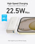 Anker iPhone 16 Portable Charger, Nano Power Bank with Built-in USB C Connector, 5000mAh 22.5W for iPhone 16/15 Series