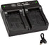 BM Premium VW-VBK180, VW-VBK360, VBT190, VBT380 Dual USB Battery Charger for Panasonic Camcorders