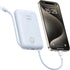 VIYISI Portable Charger 20000mAh 30W Fast Charging, Power Bank with Built-in Cables &