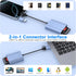 Zaievo 3.2 2 10Gbps 2-in-1 CFexpress Type B and SD Card Reader, USB-C Gen Transfer Speed, USB-C&USB-A CFExpress Type B