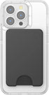 PopSockets Minimalist Slim Phone Wallet with MagSafe Adapter Ring, Phone Card Holder, Wireless Charging Compatible,
