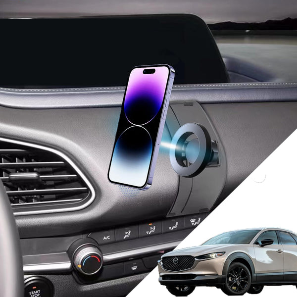 Mazda CX30 Phone Mount, cx-30 Mount Magnetic Phone Holder for 2024 Mazda Cx30 Accessories, Compatible for All Cell