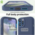 LOVE 3000 Designed for iPhone 14 Pro Case - Premium Silicone with Anti-Scratch Microfiber Lining, Navy Blue