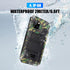 Mitywah Waterproof Case for iPhone 13, Heavy Duty Military Grade Protection with Built-in Screen Protector, 6.1 inch,
