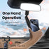 Car Phone Holder, 360° Rotating Rear View Mirror Phone Holder for All 4-7 Inch iPhone and Android Cell Phones