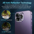 ivoler 4-Pack Tempered Glass Camera Lens Protector for iPhone 14 Pro Max, 15 Pro Max, 15 Pro, 14 Pro 6.1''