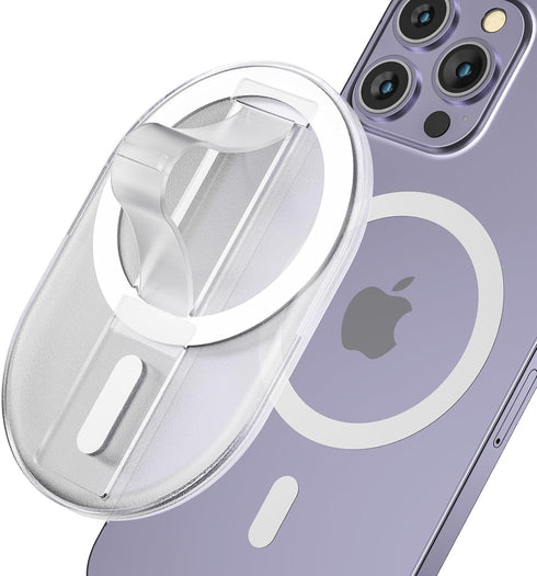 Magnetic Finger Phone Grip for MagSafe Stand, Phone Grip Strap Holder for iPhone 15/14/13/12 Series