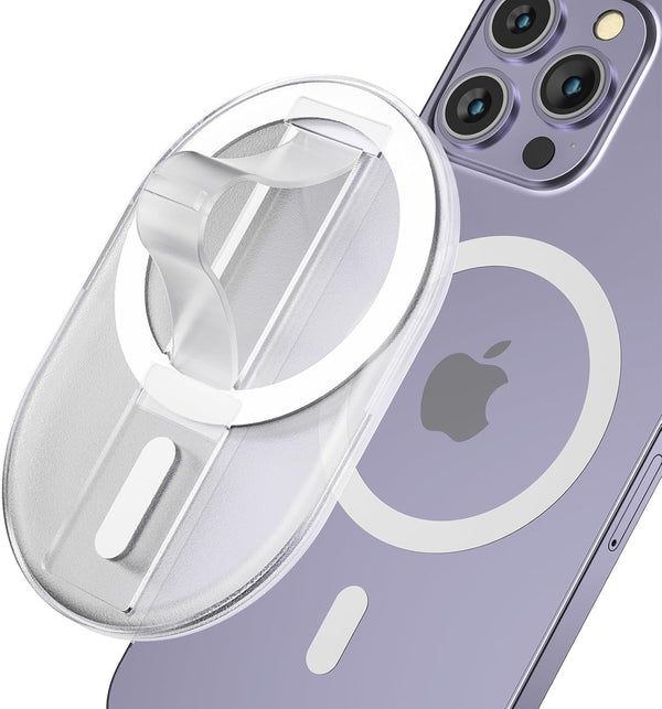 Magnetic Finger Phone Grip for MagSafe Stand, Phone Grip Strap Holder for iPhone 15/14/13/12 Series