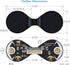 UeeKKoo 0.71inch ESP32 160x160 65K Double Eye Round LCD Display Module Compatible with Raspberry Pi Pico/Pico W, /