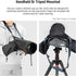 NEEWER Camera Rain Cover, Durable Nylon Raincoat for Canon Sony Nikon DSLR Mirrorless Vlog Camera & Lenses Within 200mm