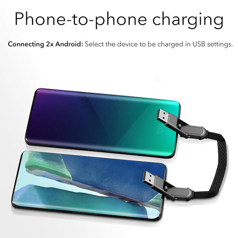 Wasserstein Multi-Charging Cable, 6-in-1 Charging Wizard with USB-A & USB-C Input