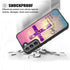 for Galaxy S22 Case, Heavy Duty 3 in 1 Hybrid Hard PC + Soft Silicone Shockproof Protective Case, 6.2 inch