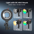 SMALLRIG 60B/60C 100B/100C 3.3lbs 4476 Bowens Mount Adapter, Only for RC & RC Series COB Light, Compatible