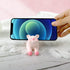 Pig Phone Stand, Cute Office Desk Accessories Cellphone Holder, Lovely Gift (Shape A)