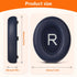 Replacement Ear Pads for Bose NC700 Noise Cancelling Headphones, Soft Protein Leather Earpads (Blue)