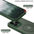 BENTOBEN iPhone 13 Pro Max Case, Dark Green Translucent Matte, Shockproof, MagSafe Compatible, 6.7" Protective Cover.