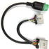 RP1226 Male to Female J1939 Extension Splitter Y Cable for ELD Device