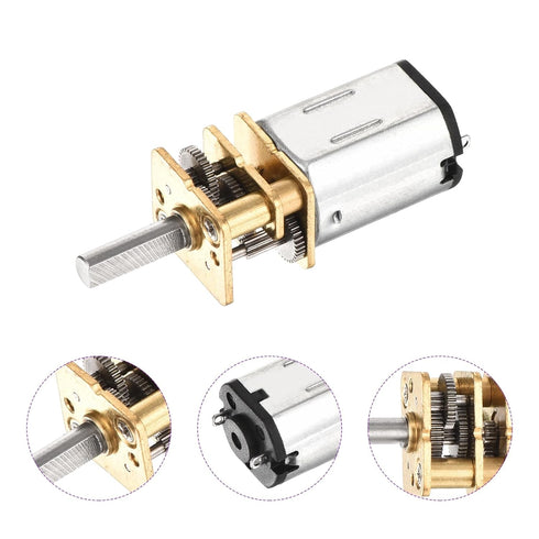 3V 150RPM 2.5 10mm DMiotech Rated Torque Output Shaft Length Micro DC Speed Reduction Motor Mini Metal Gearbox Motor