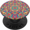 Cute Mandala Colorful Pink Yellow Flower Shape PopSockets Swappable PopGrip