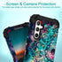 Hocase for Galaxy S23 FE Case, Heavy Duty Shockproof Protection Hybrid Soft Silicone Rubber + Hard Plastic Bumper for