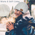 Wireless Beanie Headphone Hat for Women Winter Warm Knit Hats Cap Music Beanie with Headphones Built-in Stereo Speakers Mic for Outdoors Sports Running Skiing Woman Men Teenagers Her Him White