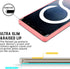 GOOSPERY Soft Feeling Jelly Case for Samsung Galaxy Note 8 (2017) - Silky Slim Bumper Cover (Flamingo)