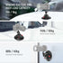 NEEWER 6"/15.2cm Camera Suction Cup Mount with Ball Head Magic Arm for Car Windshield Dash, Compatible with Camera/Phone