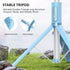 ATUMTEK 55" Selfie Stick Tripod, All-in-one Extendable Aluminum Phone Tripod with Rechargeable Bluetooth Remote for