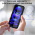 for Xiaomi Redmi Note 12 Pro IP68 Waterproof Case, Full-Body Sealed Slim Shockproof Dustproof Transparent Cover w/Hand