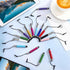 Relaxweex 20 Pcs Mini Stylus Pen Capacitive Resistive Touchscreen Pens Retractable Stylus Pen for All Smartphones