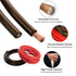 12 Gauge Amplifier Wiring Kit - 12 AWG Car Audio Complete Install Kit with RCA Interconnect Cables
