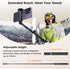 ATUMTEK 55" Selfie Stick Tripod, Extendable Aluminum Phone Tripod with Bluetooth Remote for iPhone, Samsung, Google, LG