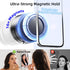 pop-tech Magnetic Vacuum Suction Mirror Phone Holder (Smooth Mirror Surface Only), Gym Bathroom Kitchen Shower Phone