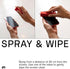 3 Pack, am Screen Cleaner Mist Spray with Microfiber Cloth Around Alcohol-Free, Streak-Free Screen Cleaning Kit