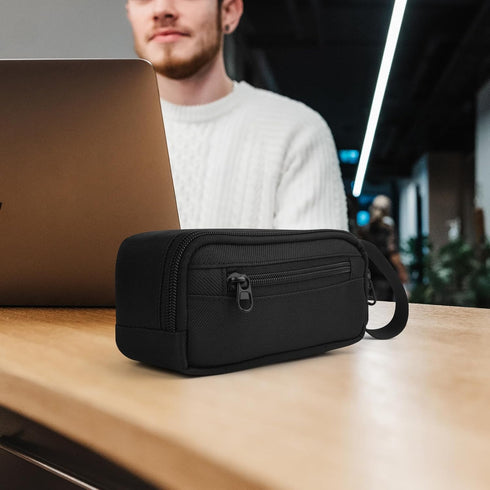 Travel Case for Anker 737 Power Bank (PowerCore 24K) - Portable Storage Bag for Anker Prime Power Bank 20K (Black)