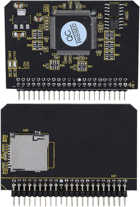 FOSA to IDE Adapter with Two Main Control Chips, SD Card Socket, TF Memory Card to IDE 44Pin Adapter